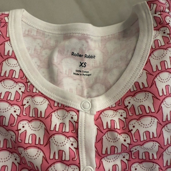 Pink Patterned Pajama Set - Picture 5 of 6